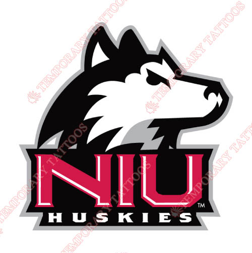 Northern Illinois Huskies Customize Temporary Tattoos Stickers NO.5662